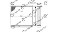Радиатор отопителя салона TG-RIH0066/27140-JN36A * Ti•GUAR