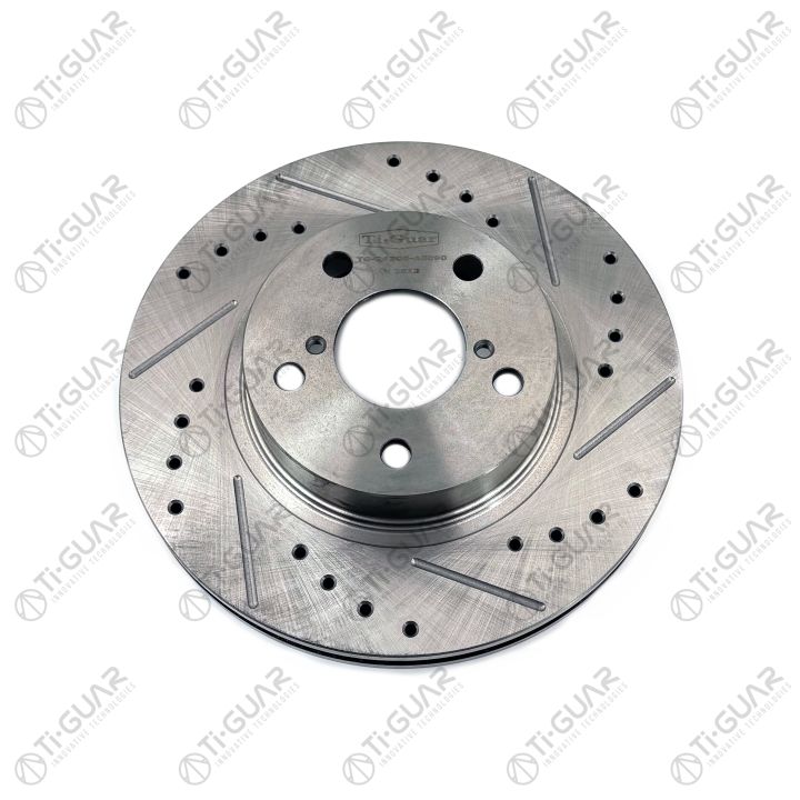 Диск тормозной TG-26300-AE090/RN1091V правый *Ti•GUAR (перфорированный)